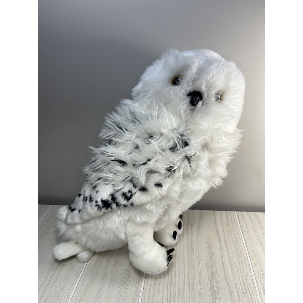 Harry Potter Hedwig Wizarding World Noble Collection plush white snowy owl